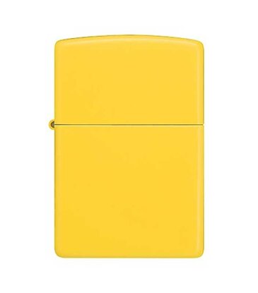 Zippo Classic Sunflower Yellow Matte - Zippo Lighter