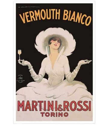 Martini Rossi - Vermouth Bianco Poster 24"x36"