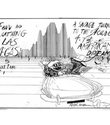 Ralph Steadman - Fear and Loathing Savage Journey Poster 36"x24"