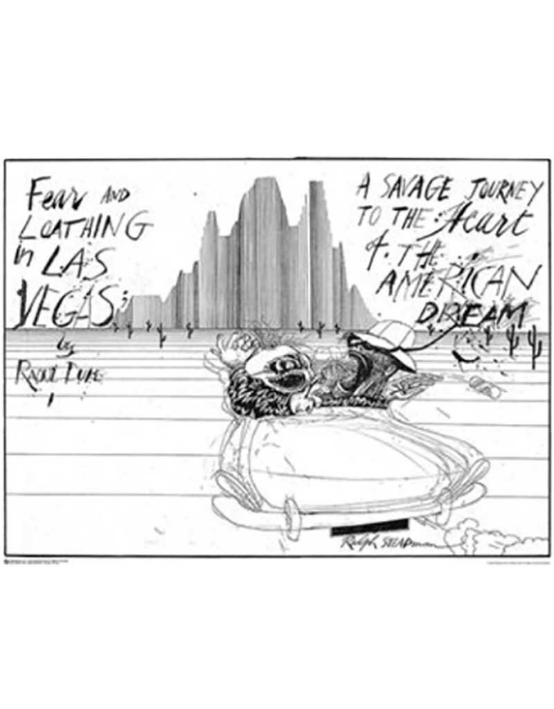 Ralph Steadman - Fear and Loathing Savage Journey Poster 36"x24"