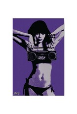 Steez - Bikini Boombox Poster 24" x 36"