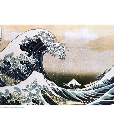 Hokusai - Great Wave Poster 36"x24"