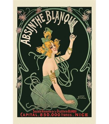 Nover - Absinthe Blanqui Poster 24"x36"