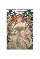 Mucha Reverie Champagne Poster - 24" x 46"