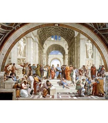 Raphael - School of Athens 36"x24"
