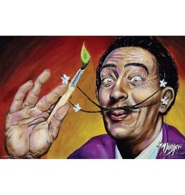 James Danger - Dali Portrait Poster 36"x24"