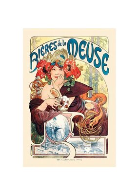 Mucha - Bieres De La Meuse Poster 24"x36"