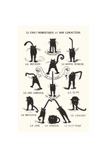 Le Chat Domestique - Black Cats Poster 24"x36"