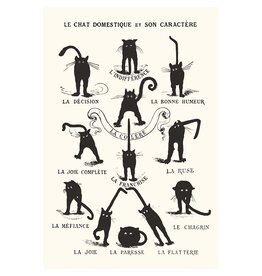 Le Chat Domestique - Black Cats Poster 24"x36"