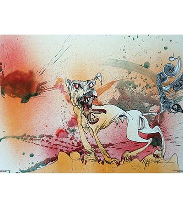 Ralph Steadman - Raging Bitch Poster 36"x24"