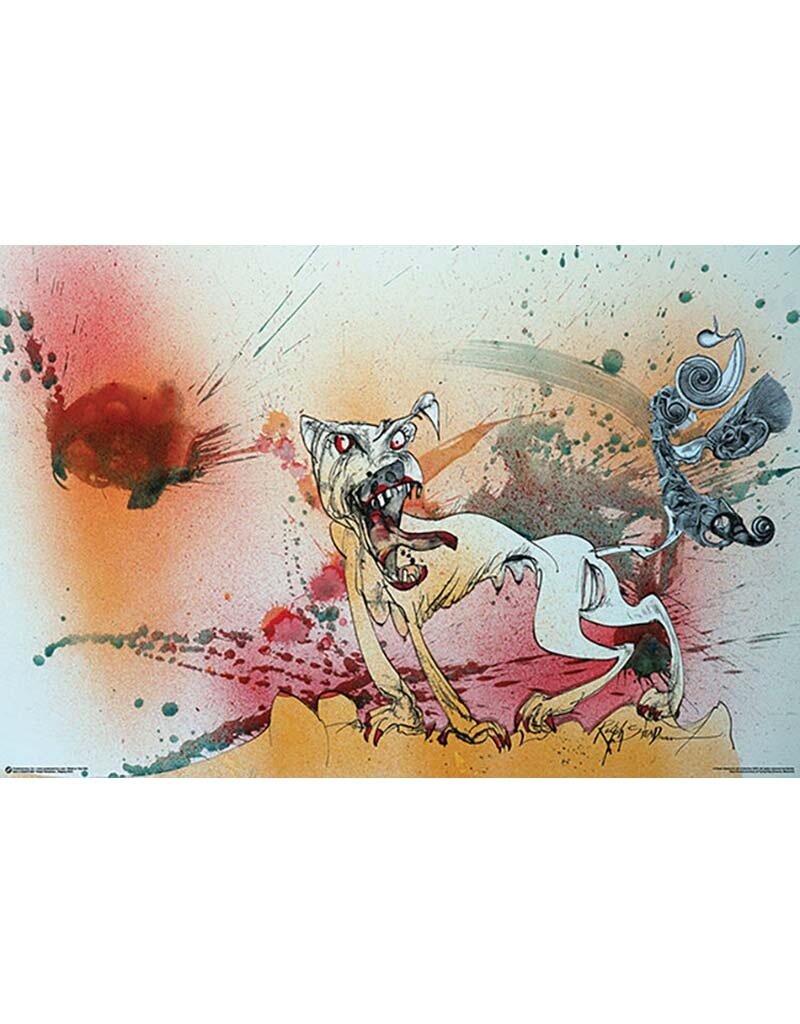 Ralph Steadman - Raging Bitch Poster 36"x24"