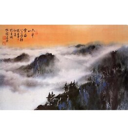 Mao - Mountain Tops Poster 36"x24"