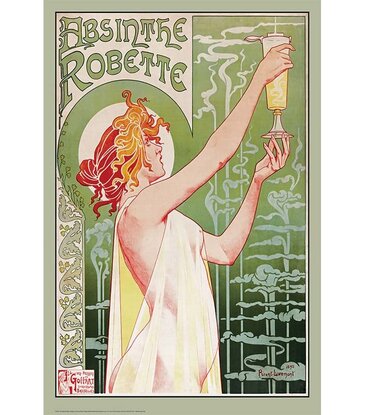Absinthe Robette Poster 24"x36"