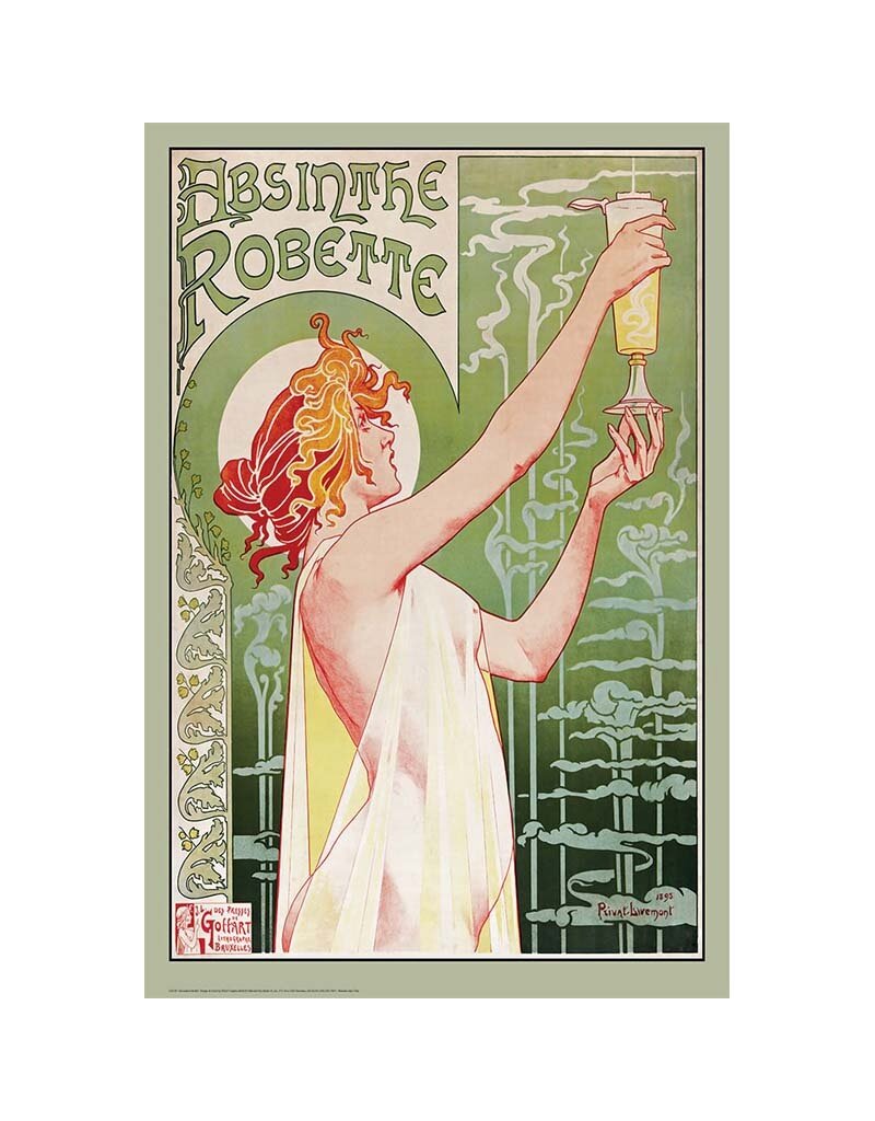 Absinthe Robette Poster 24"x36"