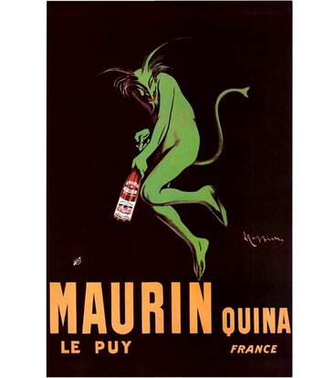Leonetto Cappiello - Maurin Quina Poster 24"x36"