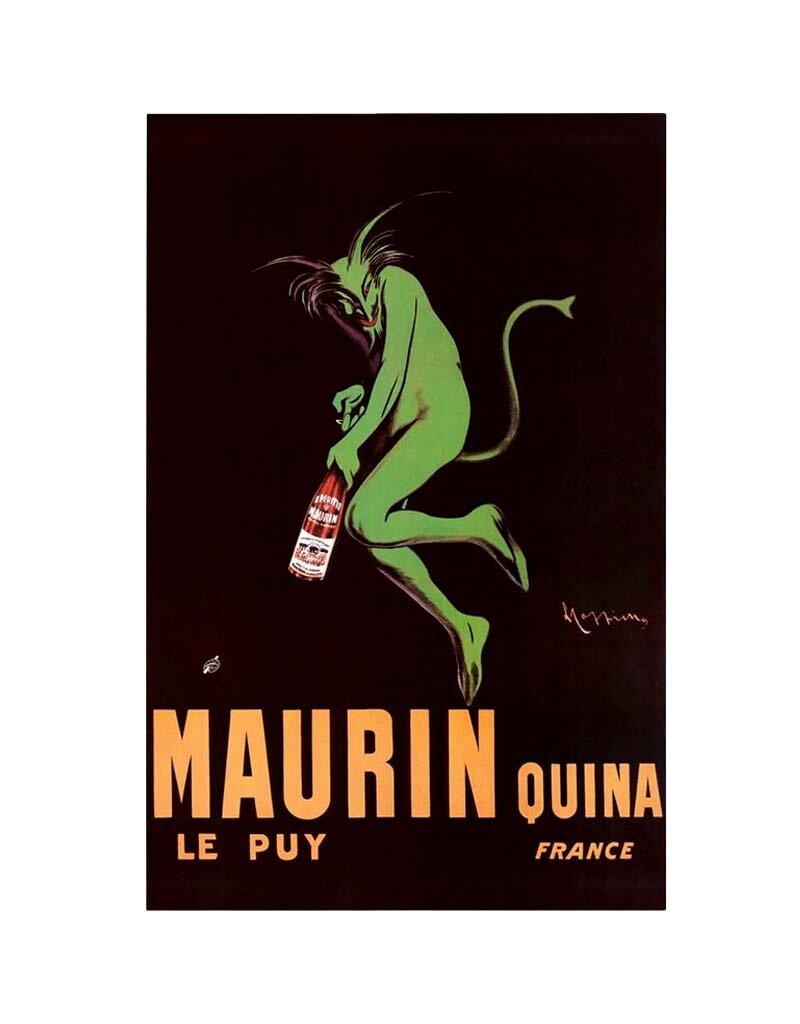 Leonetto Cappiello - Maurin Quina Poster 24"x36"