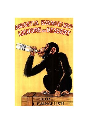 Anisetta Evangelisti Liquore Da Dessert 24"x36"