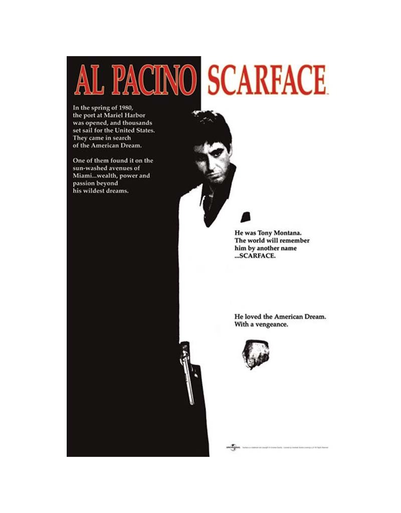 Scarface - One Sheet Poster 24"x36"
