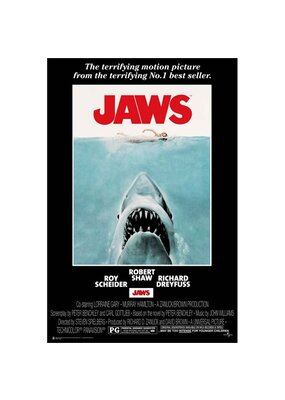 Jaws - One Sheet Poster 24"x36"