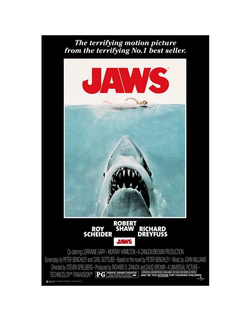 Jaws - One Sheet Poster 24"x36"
