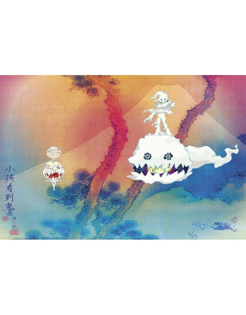 Kanye and Kid Cudi - Kids See Ghosts Poster 36"x24"