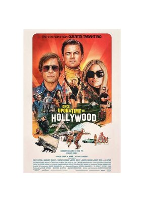Once Upon A Time in Hollywood Poster 24"x36"