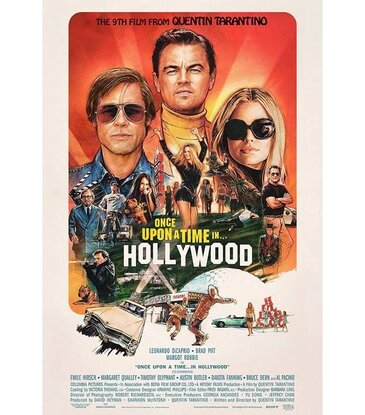Once Upon A Time in Hollywood Poster 24"x36"