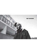 MF Doom - Black & White Portrait Poster 36"x24"