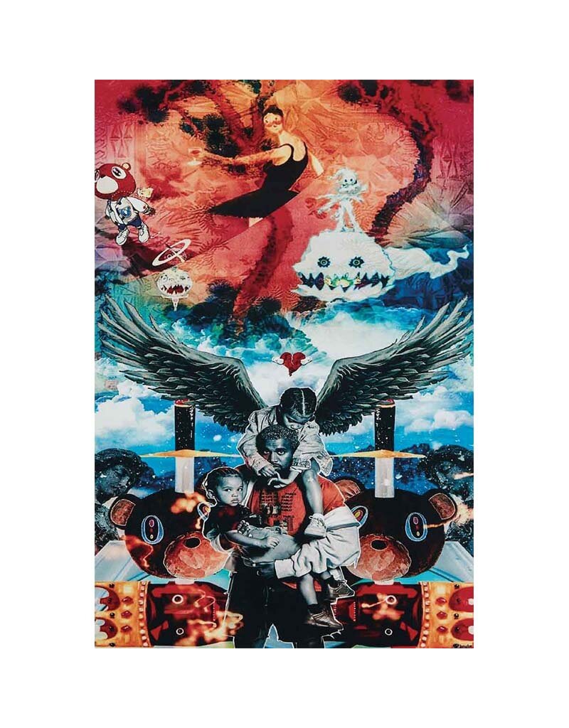 Kanye West - Album Collage Poster 24"x36"
