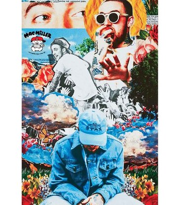 Mac Miller - Collage Poster 24"x36"