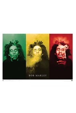 Bob Marley - Smoke Trio Poster 36"x24"