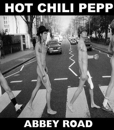Red Hot Chili Peppers - Abbey Road Poster 36"x24"