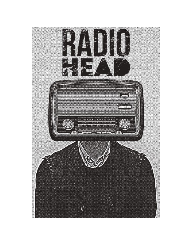 Radiohead - Radio Poster 24" x 36"