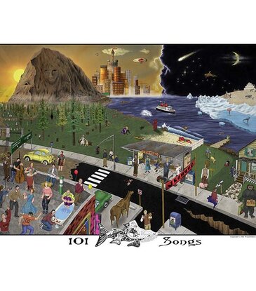 Phish - 101 Phish Songs Poster 31"x24"