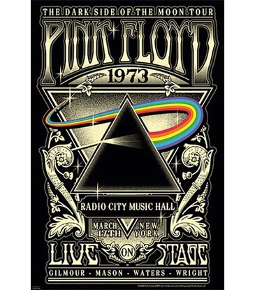 Pink Floyd - Radio City 1973 Poster 24"x36"