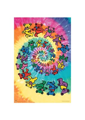Grateful Dead - Bears Spiral Poster 24"x36"
