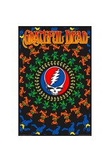 Grateful Dead - Bear Circle Blacklight Poster 24"x36"