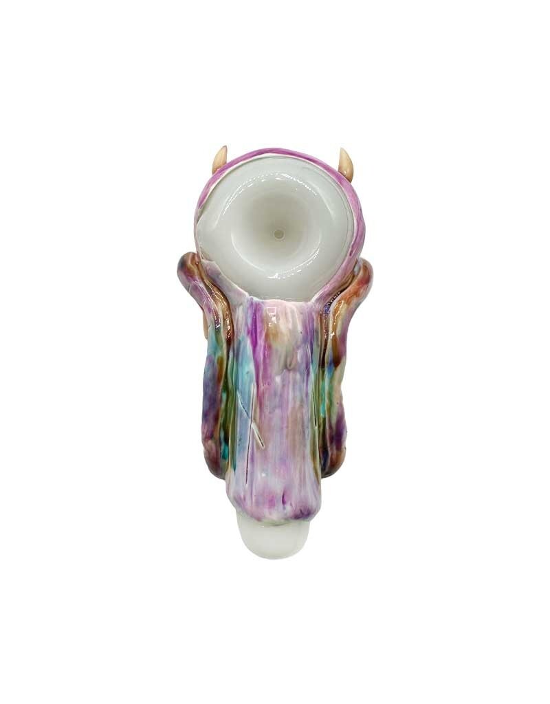 5" Monster Mouth Eye Mike Glass Hand Pipe