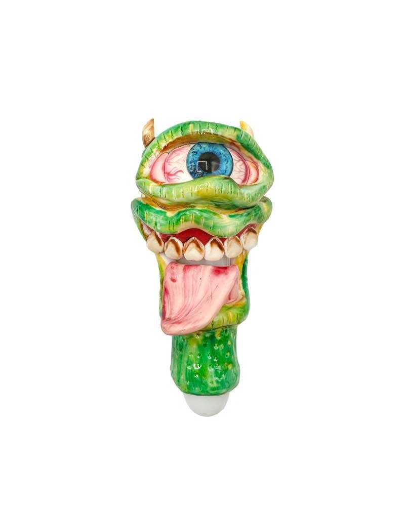 5" Crazy Carl Monster Glass Hand Pipe