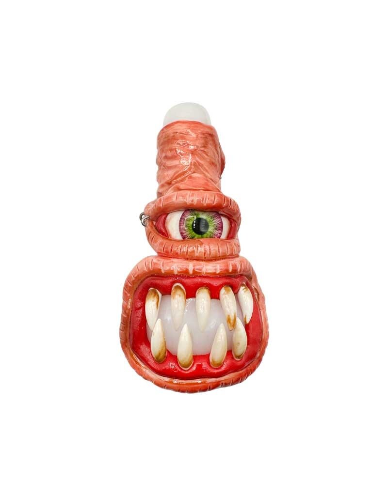5" Monster Fred Glass Hand Pipe