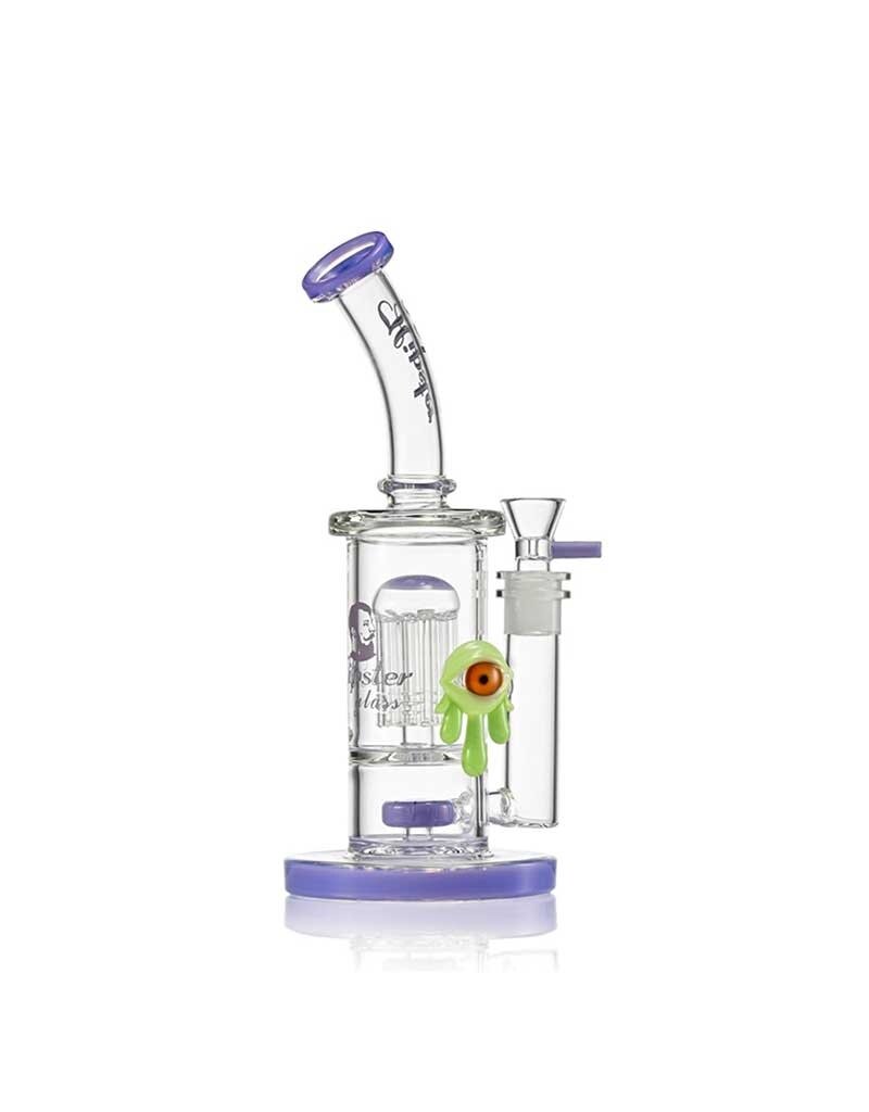 11" Hipster 12 Arm Worked Tree Perc Water Pipe