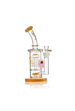 11" Hipster 12 Arm Worked Tree Perc Water Pipe