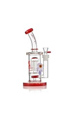 11" Hipster 12 Arm Worked Tree Perc Water Pipe