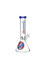 11.75" Pulsar Grateful Dead Steal Your Face Beaker Water Pipe