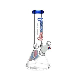 11.75" Pulsar Grateful Dead Steal Your Face Beaker Water Pipe