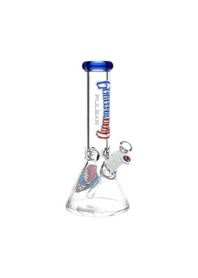 11.75" Pulsar Grateful Dead Steal Your Face Beaker Water Pipe