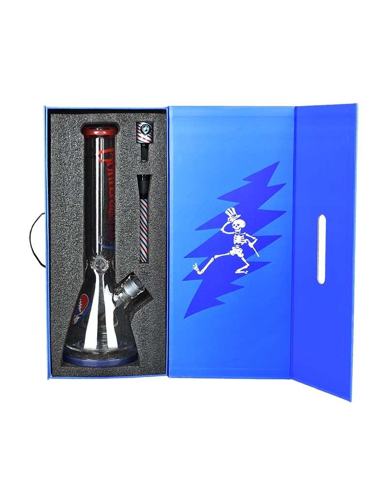 15" Pulsar Grateful Dead Liberty Beaker Water Pipe