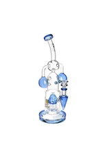 12.5" Lookah Glass Robot Recycler Water Pipe