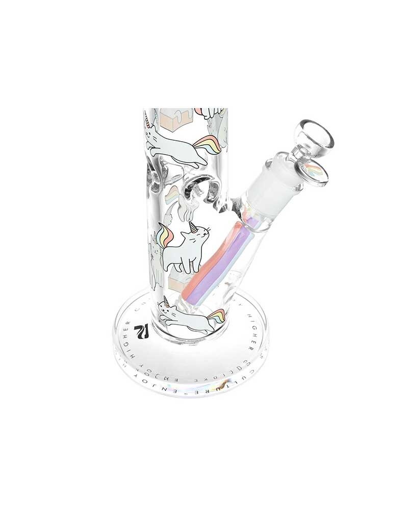 12" Pulsar Caticorn Design Series Straight Tube Water Pipe