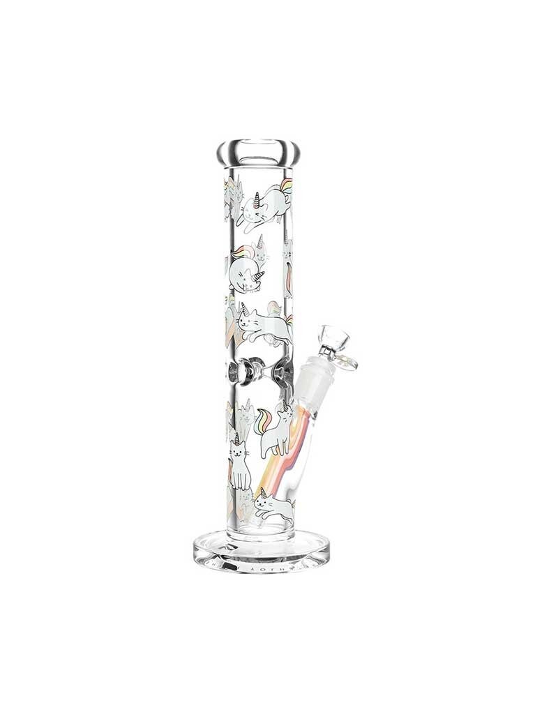 12" Pulsar Caticorn Design Series Straight Tube Water Pipe
